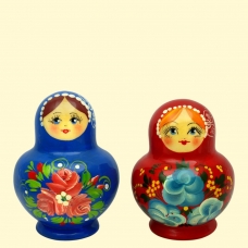 Матрёшка M10 "Катюша" , 5 см(Cvet i risunok mogut otlichat'sya)